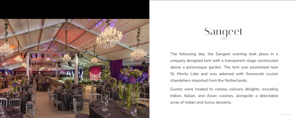 indian destination wedding rentals