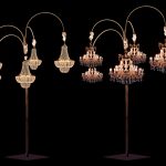 Free standing chandelier Arches Aruba