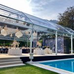Chandelier rental Villa Balbiano